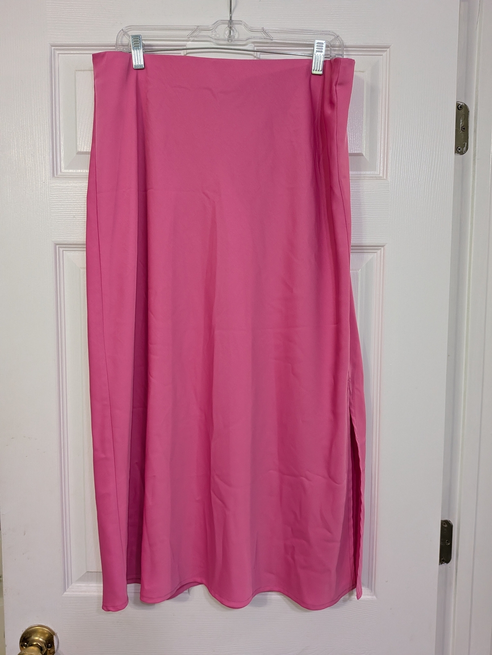 a new day pink slip skirt